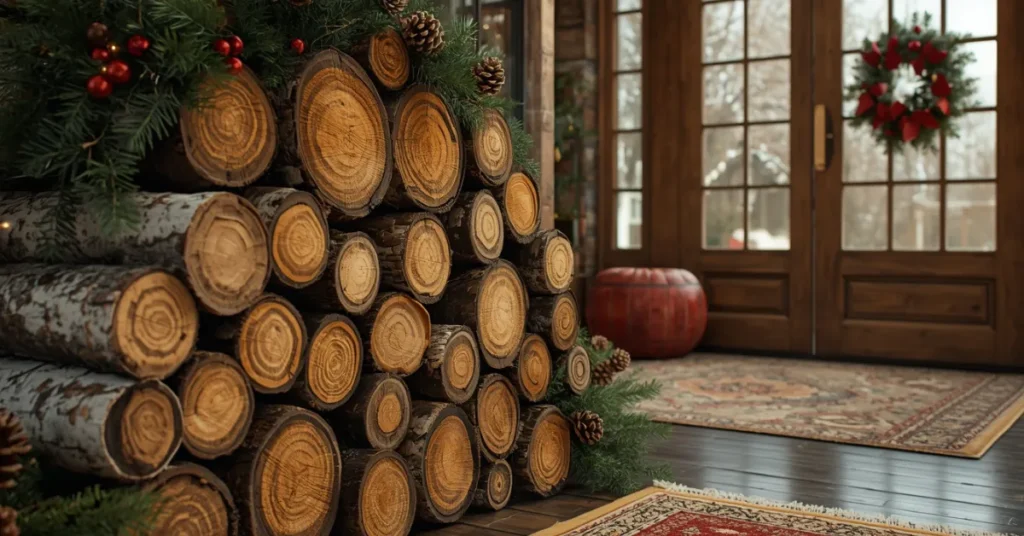 Woodland Winter Entryway