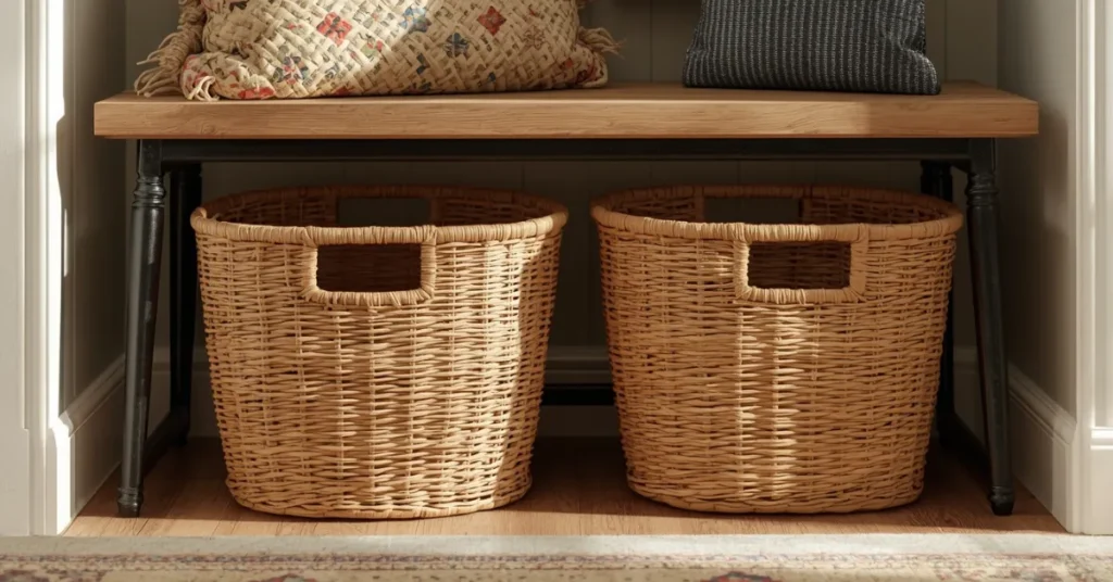 Woven Rattan Baskets