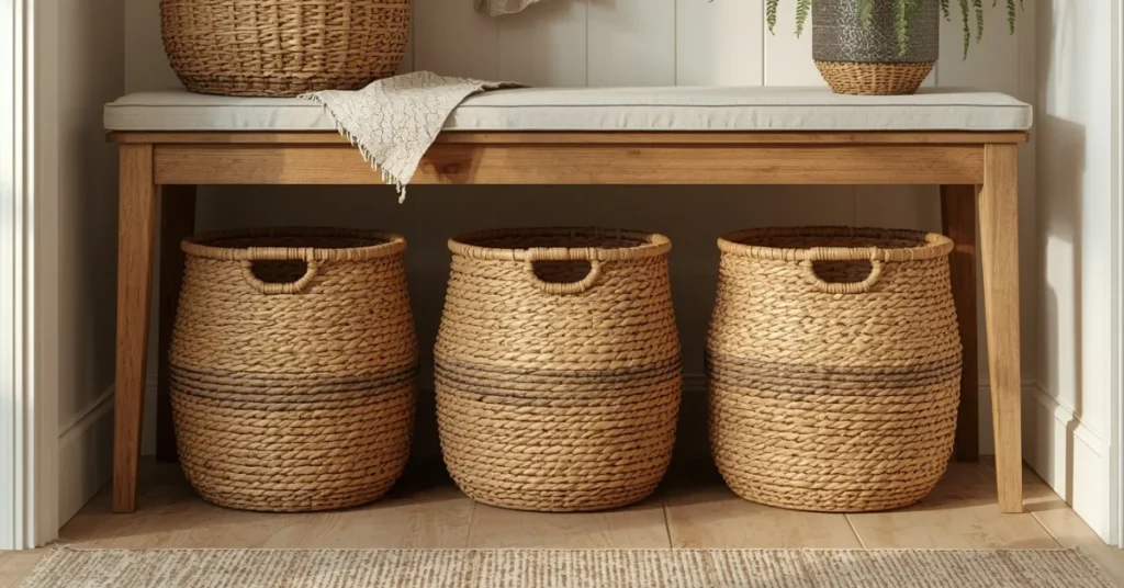 Woven Rattan Baskets