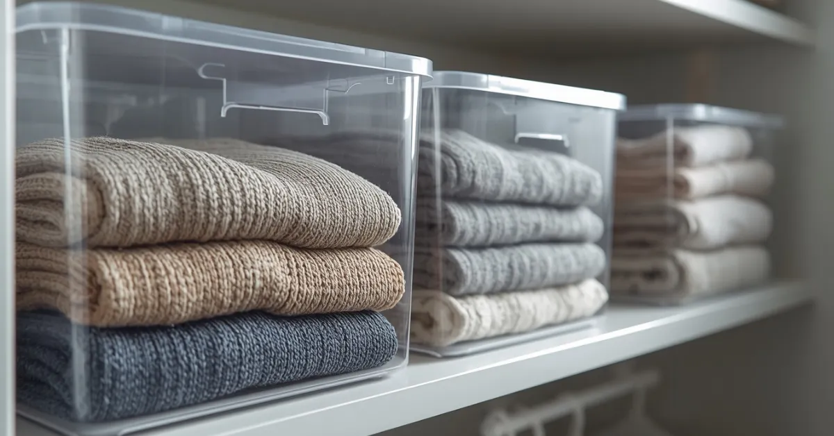 Clear Acrylic Bins for Everything