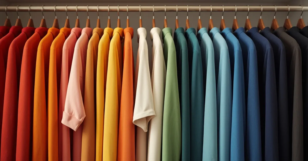 Color-Coded Wardrobe by Season
