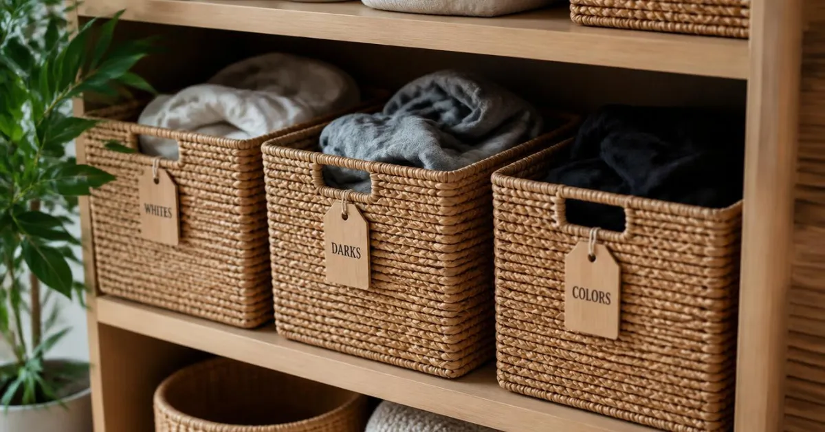 Rattan Baskets for Natural Texture