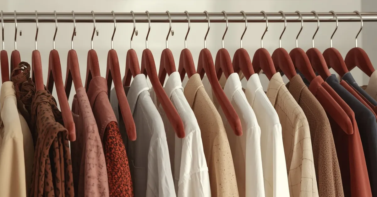 Slim Velvet Hangers to Save Space